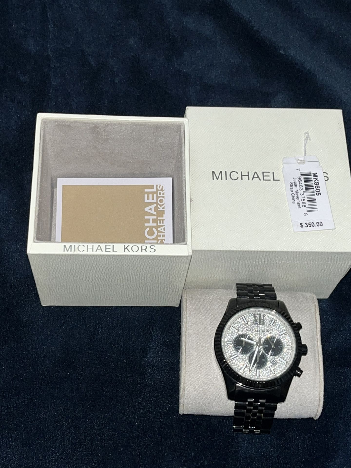 Michael Kors Mens Black Watch