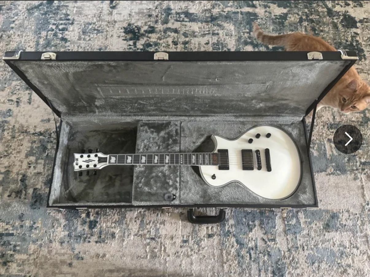 ESP E-2 Eclipse Japanese Made Satin White