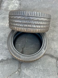 2. Tires.  275. 40. 20.   Hankook