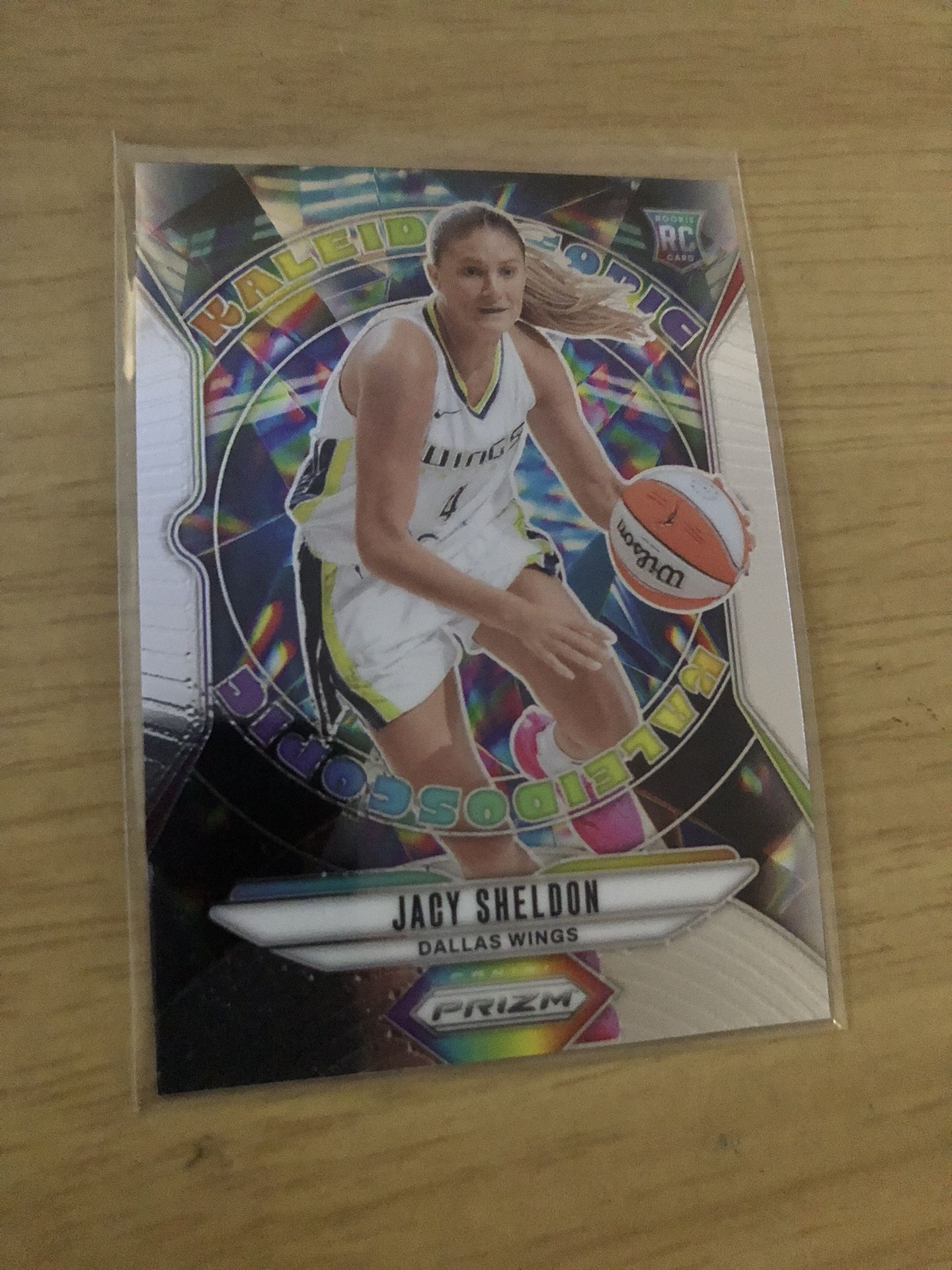 2024 Panini WNBA Prizm Jacy Sheldon Kaleidoscopic Wings