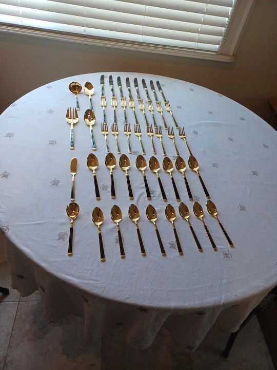 Black, Gold Japan Gold Plated Silverware,All Products : American Fashion Style Bags On Sale