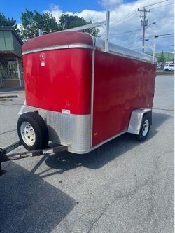 5x10 enclosed trailer