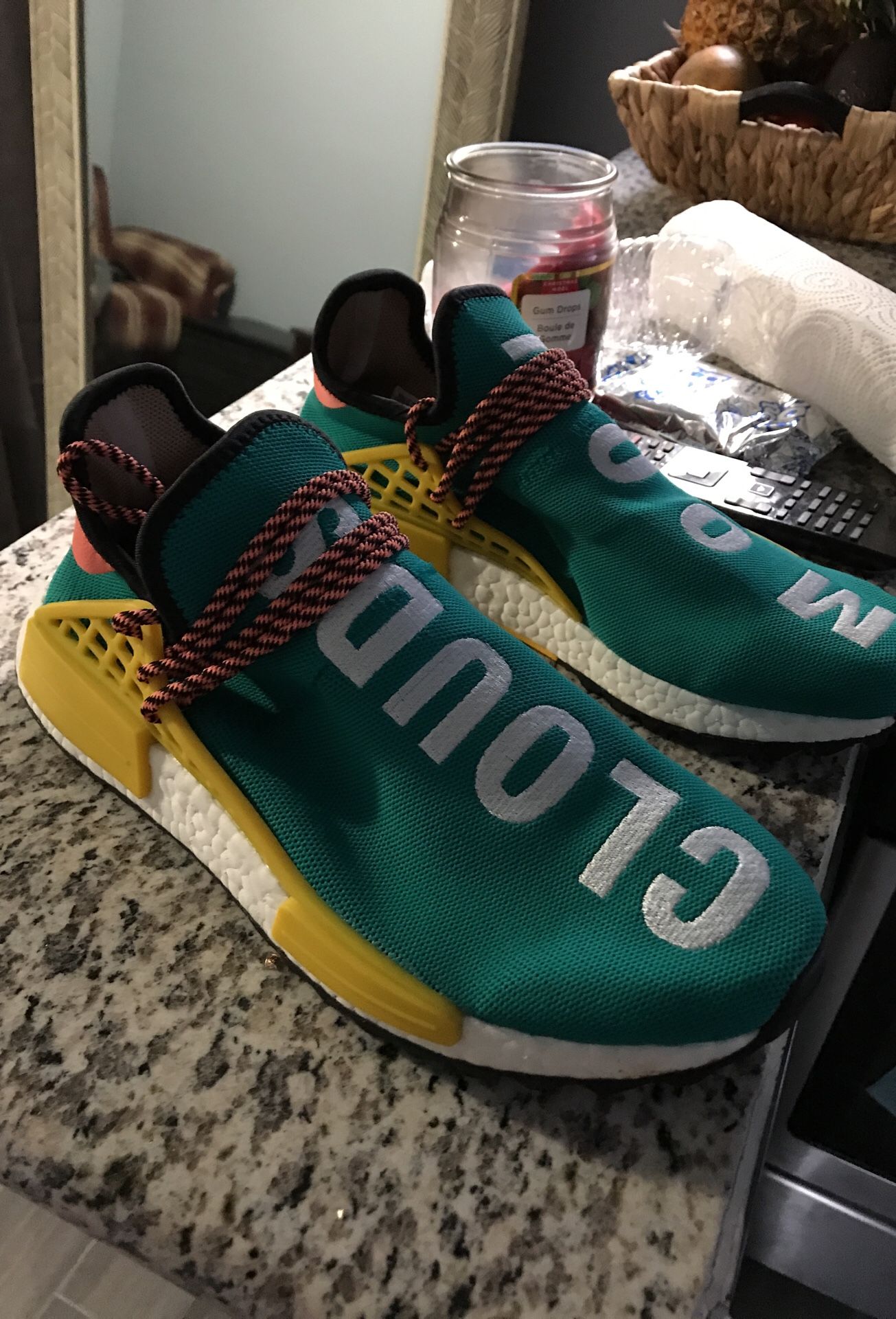 Adidas Human Race Nmd Pharrell Sun Glow For Sale In Los Angeles Ca Offerup