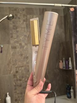 Thyme Straighten Or Curl Hit Iron 