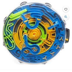 Perplexus Revolution Runner Motorized 3D Gravity Maze Game Brain Teaser Puzzle Ball | Anxiety Relief Items | Sensory Toys for Adults & Kids Ages 9+  M