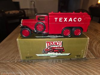 1990 ERTL Diecast Metal Texaco 1930 Diamond Fuel Tanker Bank NEW