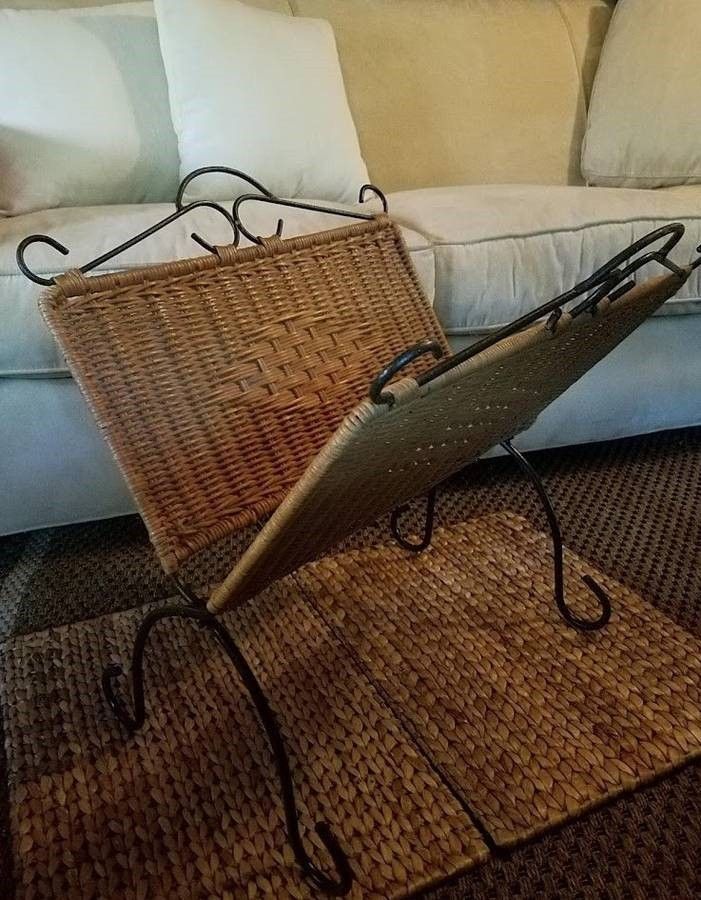 Iron Wicker Rack