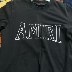 Amiri  Black Tee