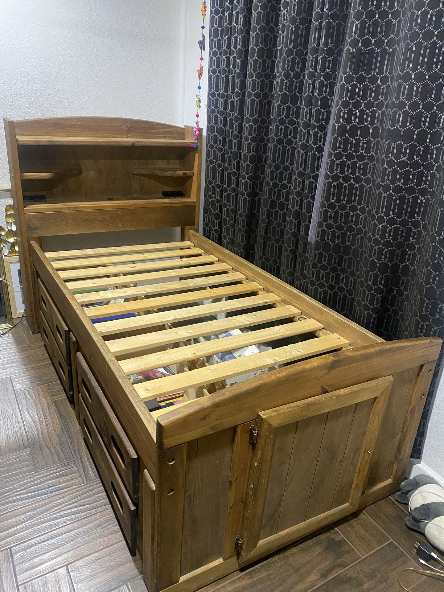 Twin Bed Frame Solid Wood