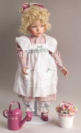 VINTAGE Mary, Mary Quite Contrary Porcelain Doll (NEW)