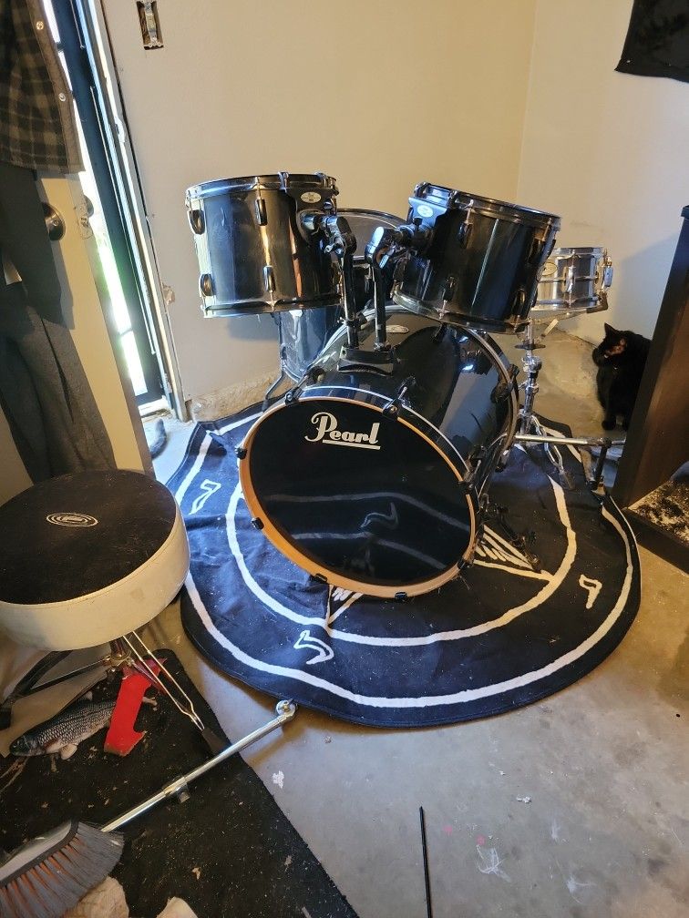 pearl vision sst birch ply shell Drum Set