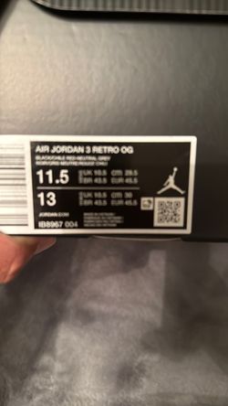Air Jordan 3 Retro Og , Brand new never worn