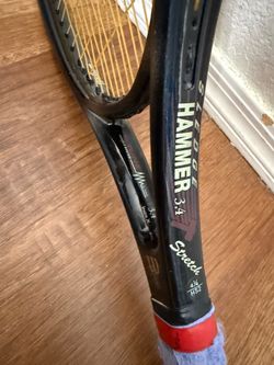 Wilson Sledge Hammer 3.4 The Limits -Stretch  135 https://offerup.com/redirect/?o=c3EuaW4= - 4 1/4” tennis racket