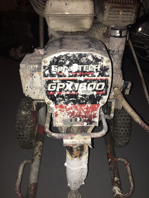 GPX 1600 spray tech paint sprayer