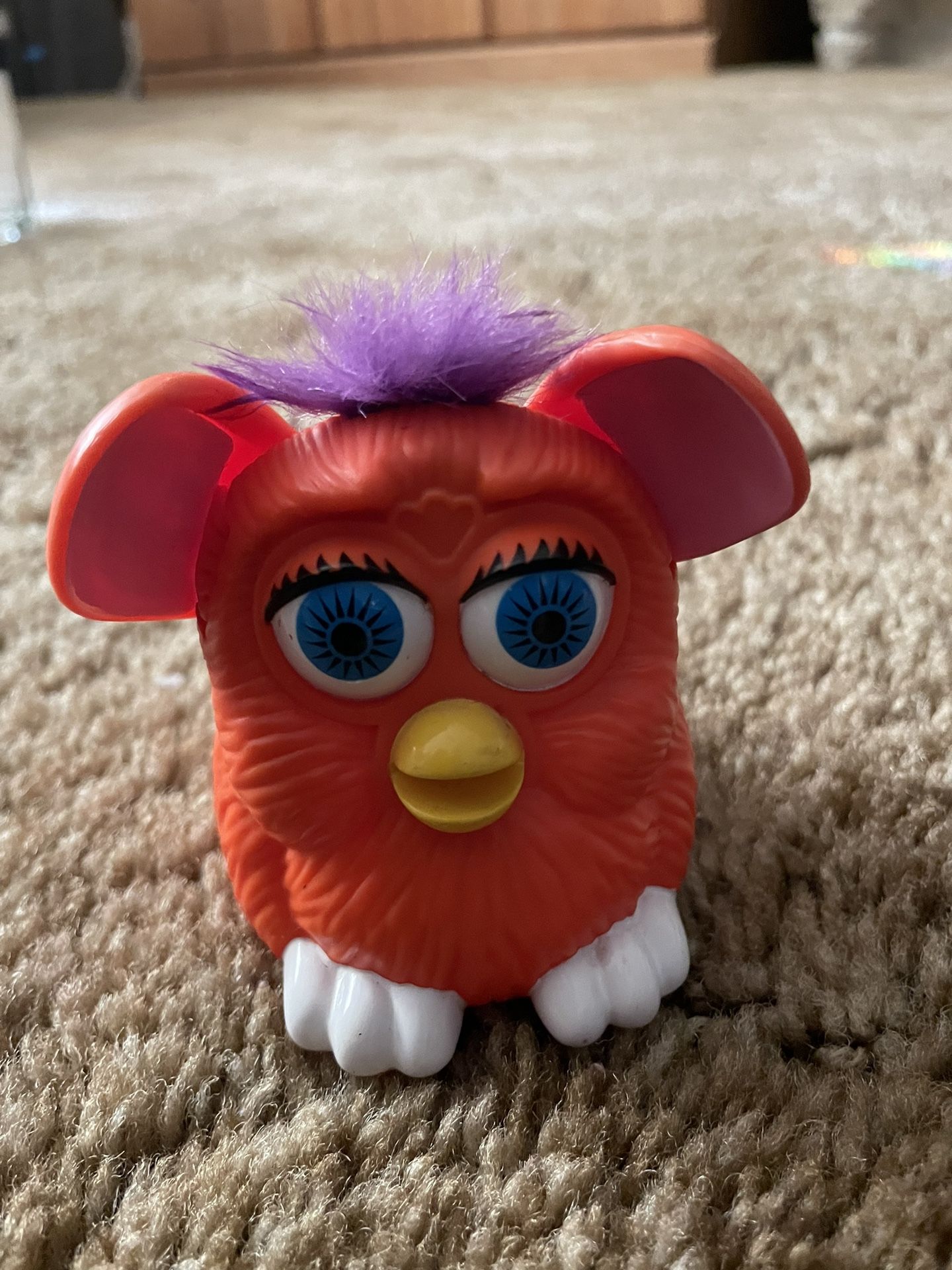 Orange Plastic McDonalds Ferbie