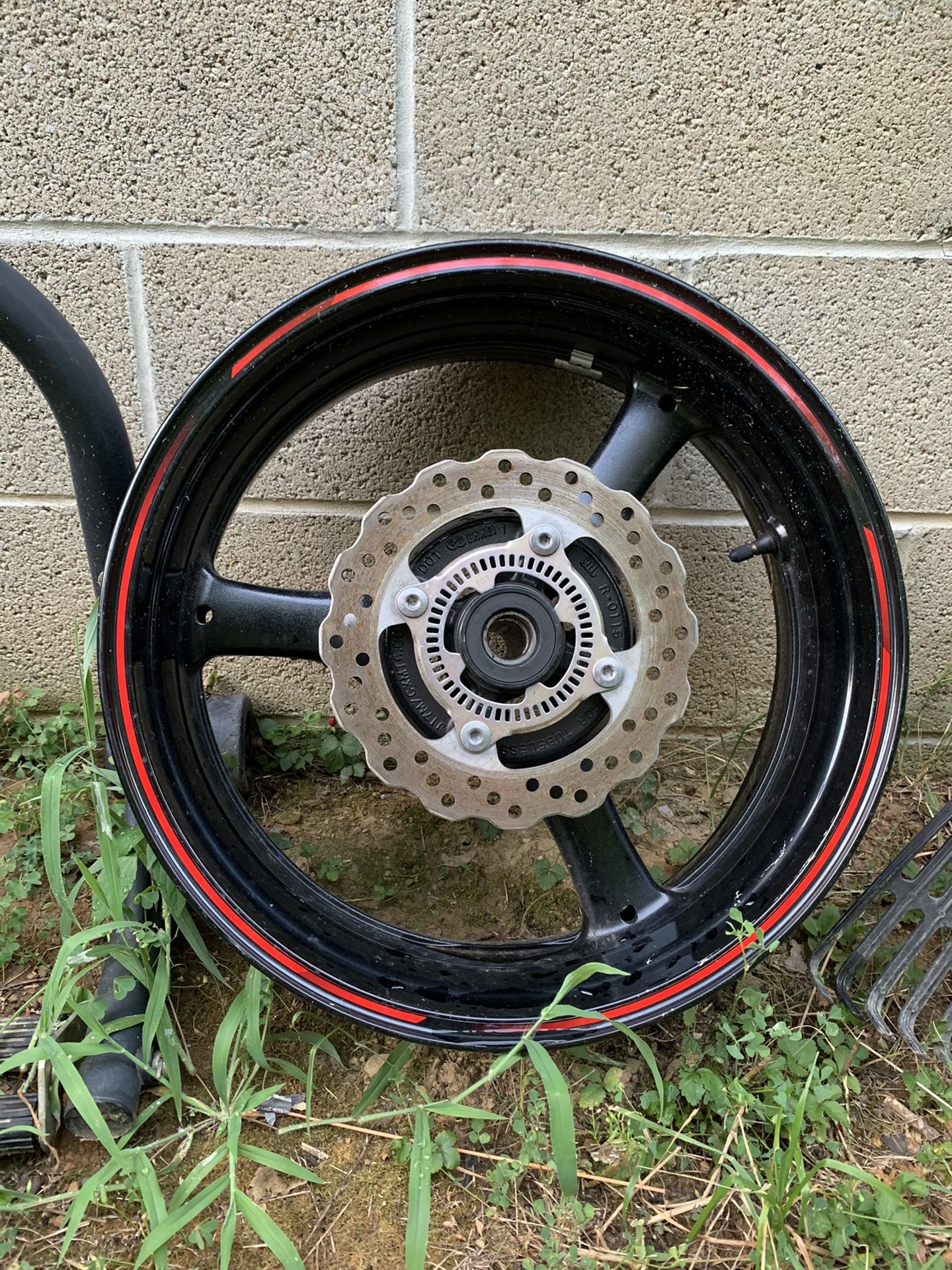 Zx10r rear wheel