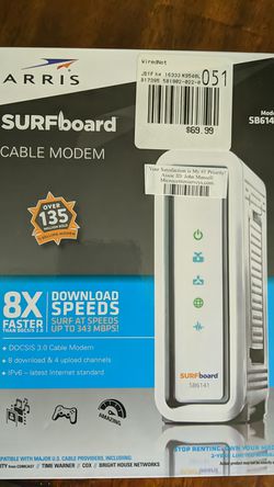 Arris surfboard Cable modem