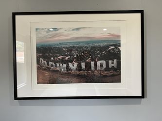 Framed Hollywood Poster