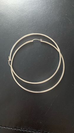 Arracadas .925 Plata Grandes 