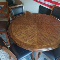 Brown Table Set 