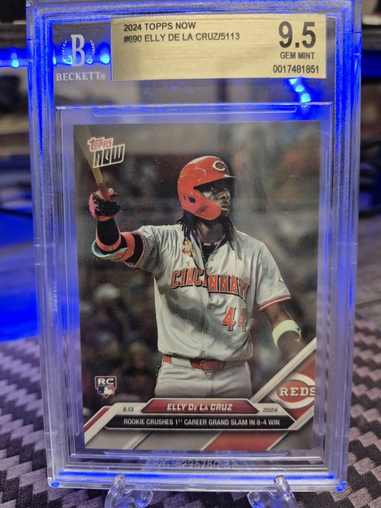 ELLY DE LA CRUZ #690 GEM MINT 9.5 BECKETT