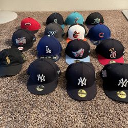 New Era Fitted Hat All Size 7 1/2  