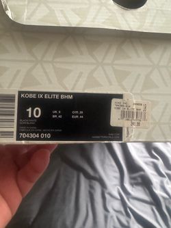 Size 10 BHM Kobe Elite