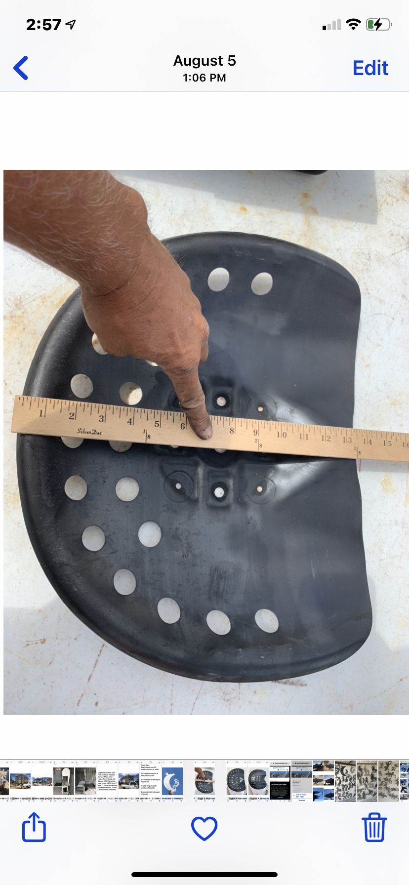 Heavy Steel Tractor Seats $50 Each