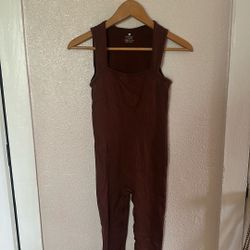 Brown Body Suit 