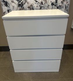 IKEA MALM 4 drawers Dresser chest - White