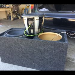 2-12" Subwoofer Absolute EVW-3000.    Absolute USA 