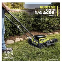 Ryobi 40V 18 inch Lawn Mower