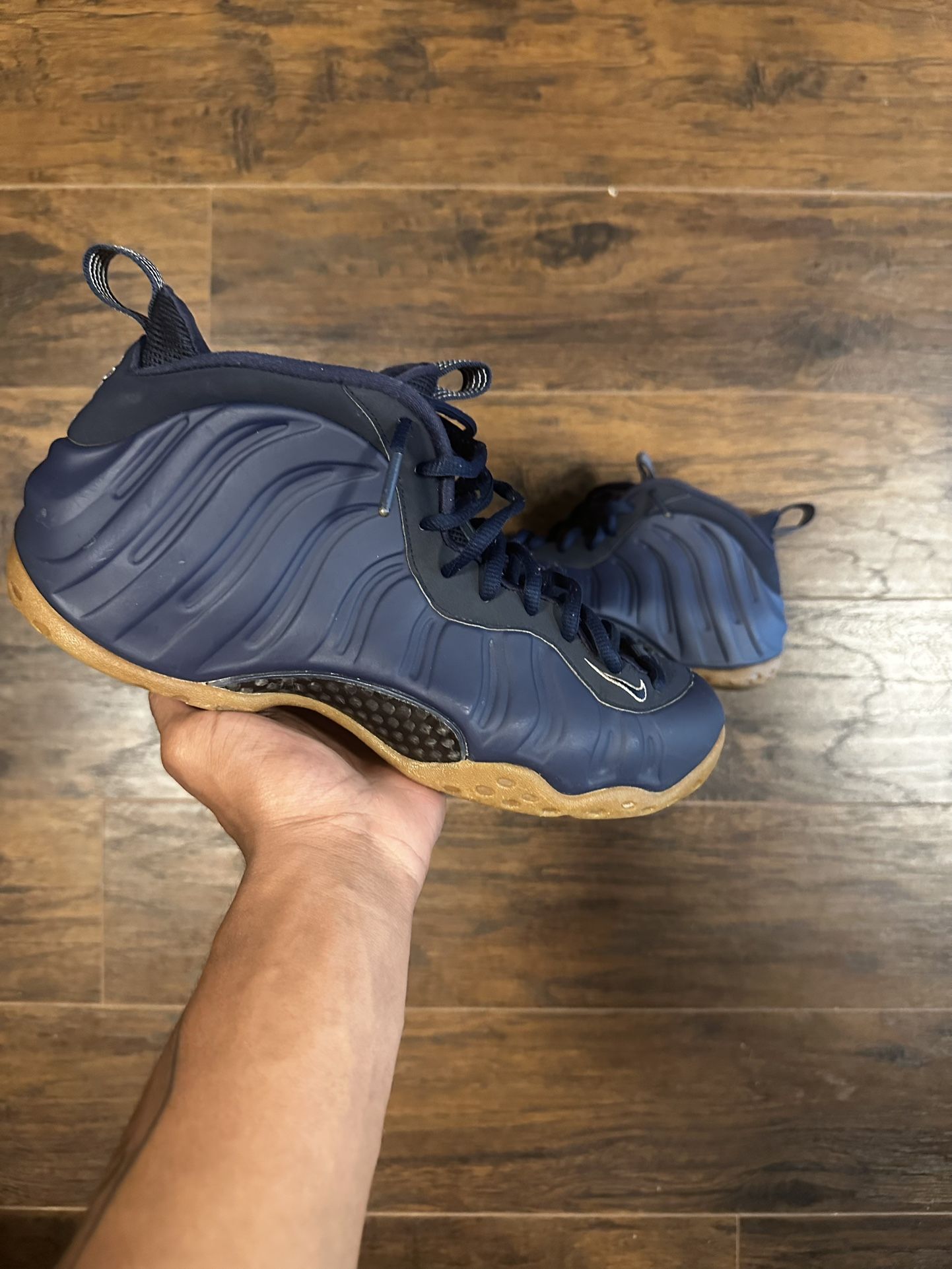 Midnight Navy Foamposite One Size 10