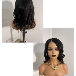 16” Raw Top Quality 6x6 Transparent Lace Closure Wig