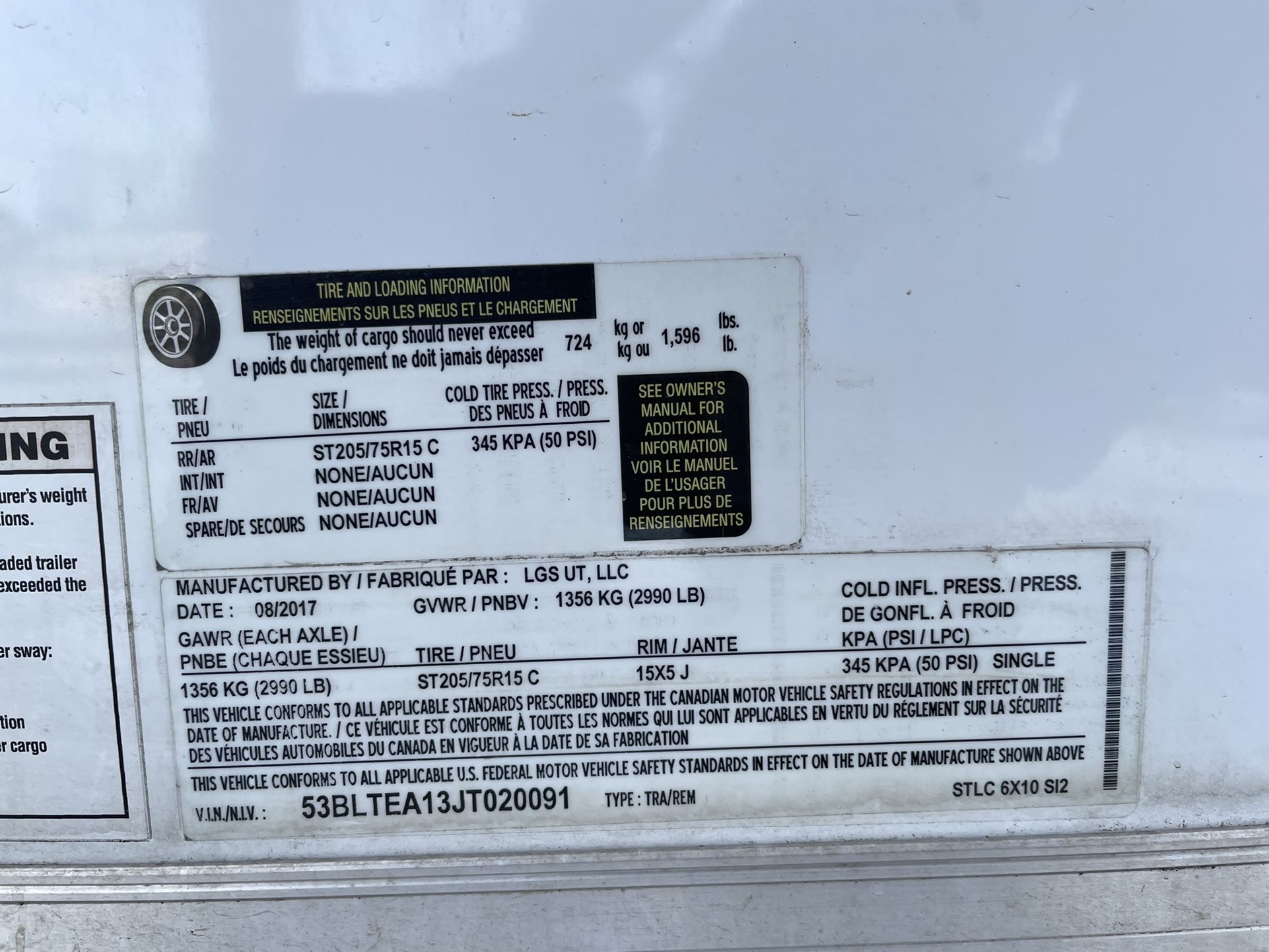Enclosed Cargo Trailer