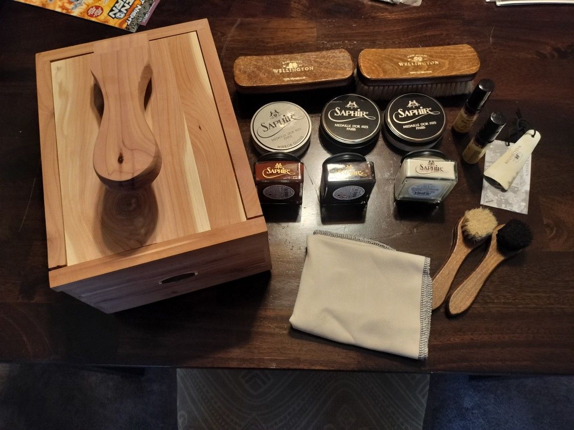 Kirby Allison Wellington Shoe Shine Kit.