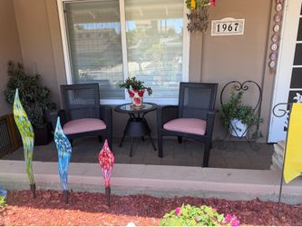 Outdoor three piece seating
