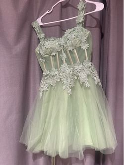 Tulle dress brand new size 0 mint green