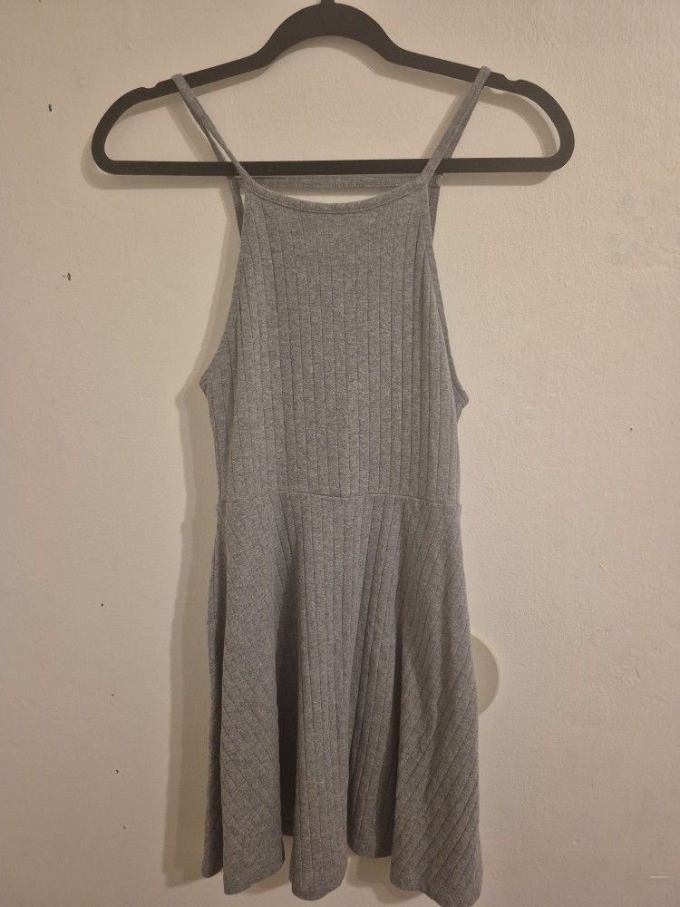 Mini Gray Dress