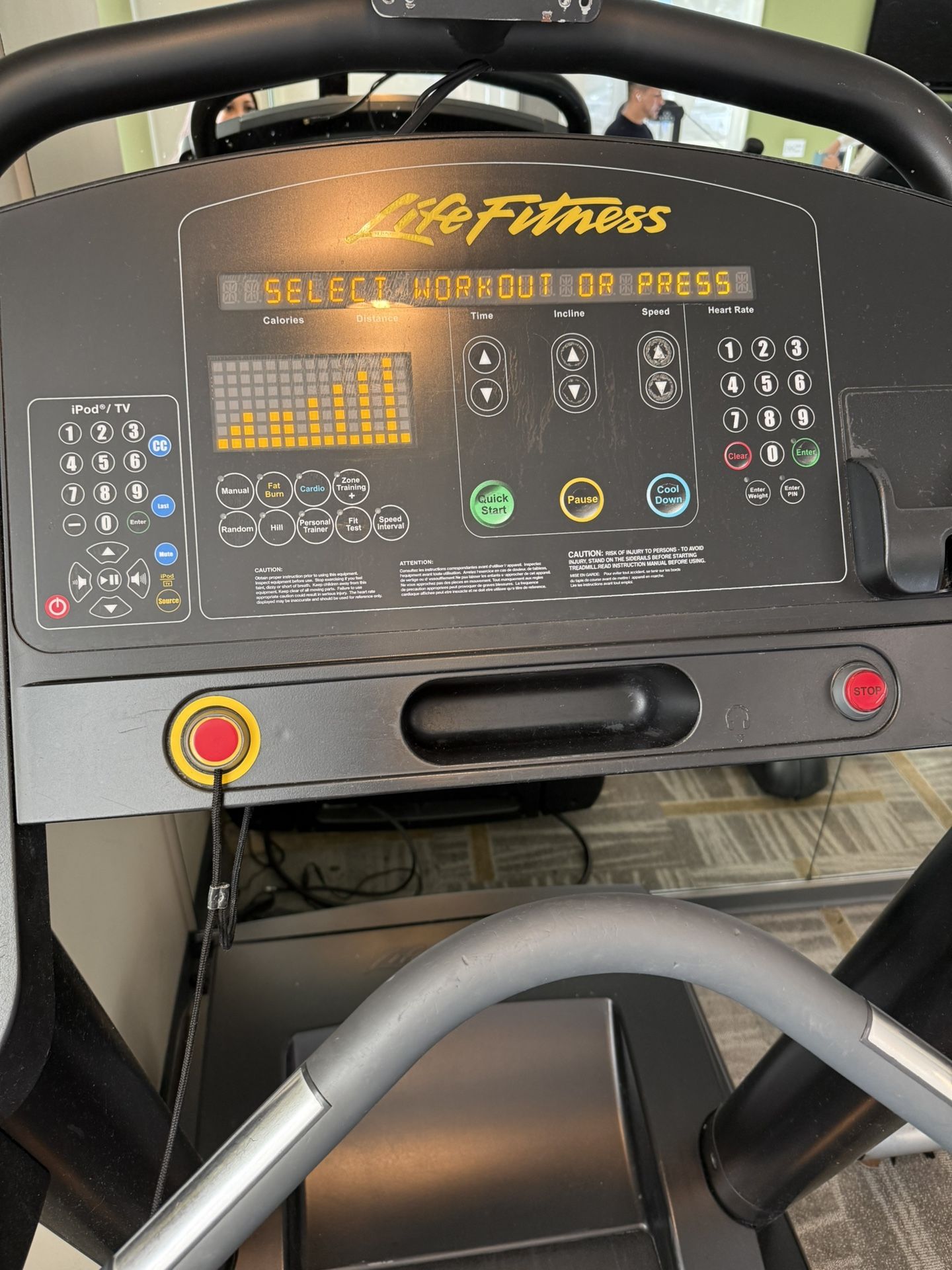 Life Fitness Treadmill 