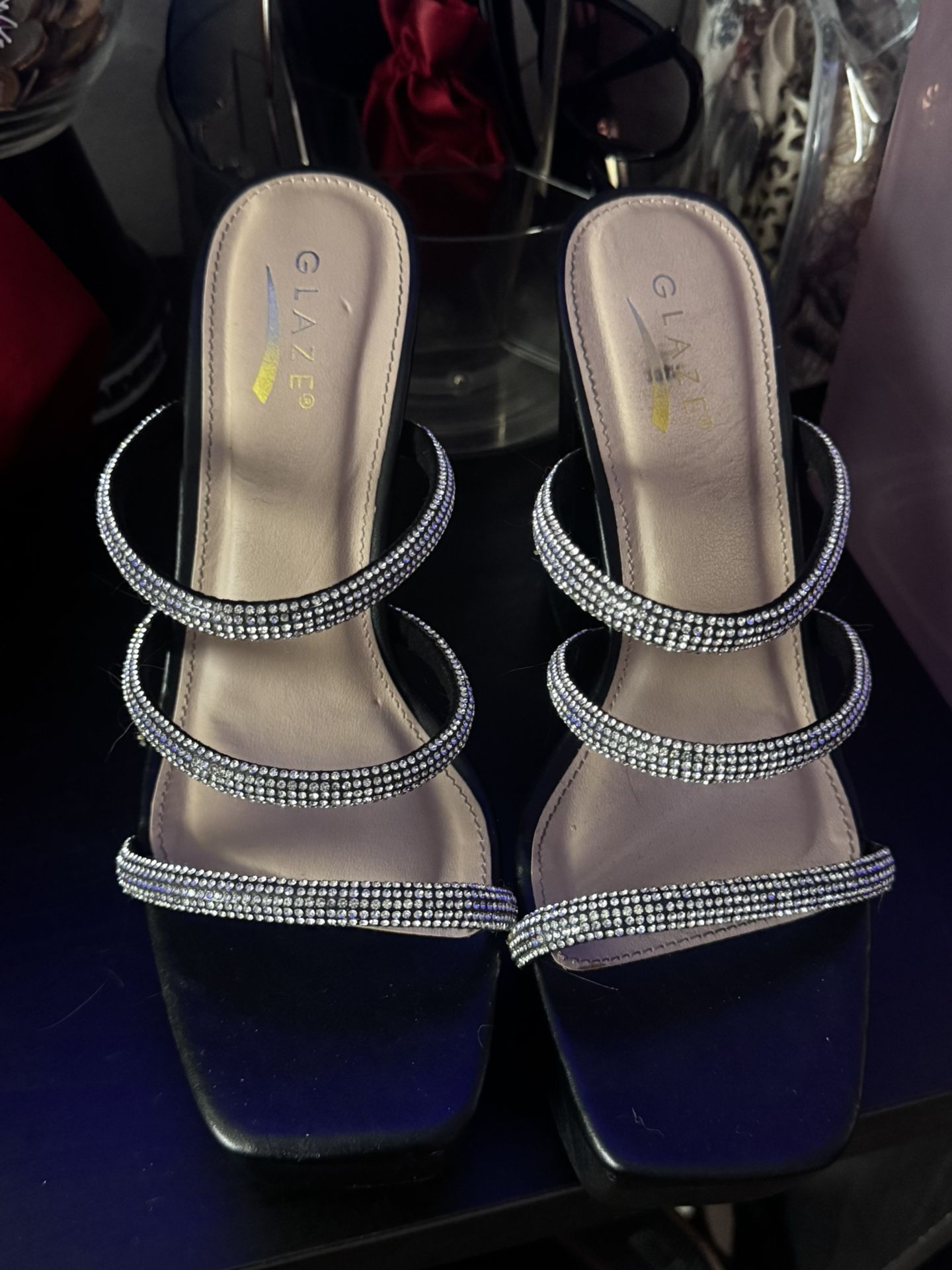 Rhinestone Heels 