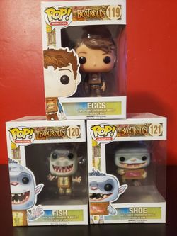 Funko pop boxtrolls 