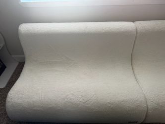 White Sherba Two Piece Sofa