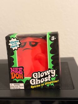 Nee Doh Glowy Ghost Stress Toy