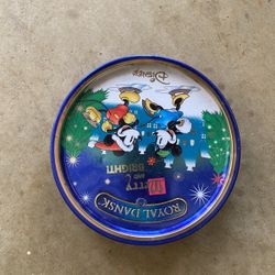 Collectors, Royal Danzsk Merry And Bright, Disney Collectors Tin