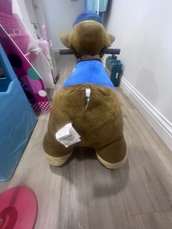 Chase 6v hot sale plush ride on