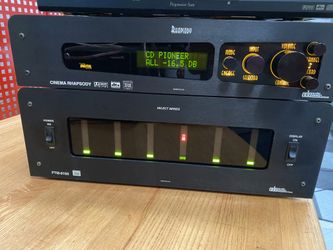 HOME THEATER THX ADA CINEMA RHAPSODY AND 6-CH PTM6150 AMP