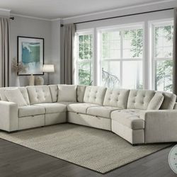 Logansport Grey Sectional with Pull out Bed

