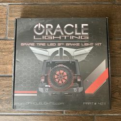 ORACLE LIGHTING LED ILLUMINATED SPARE TIRE WHEEL RING THIRD BRAKE LIGHT