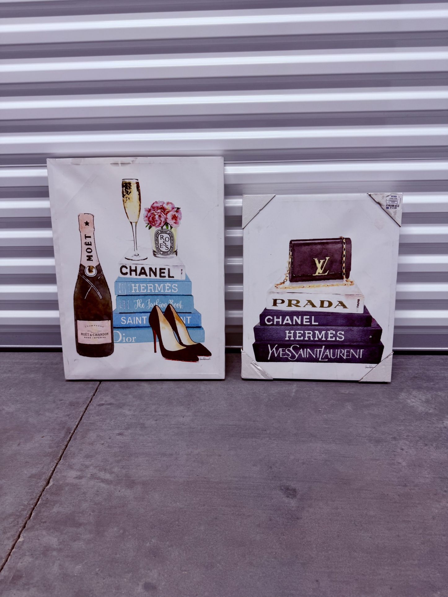 Glam Fashion Canvas Prints - 20 X 24 , 20 X 16